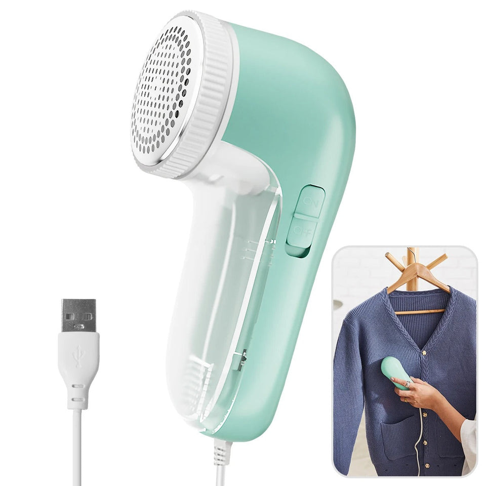 Lint Remover, Automatic Fabric Shaver for Clothes, Bedding, Carpets, Sofas - Effective Ball & Fuzz Removal, Household Cleaning Tool