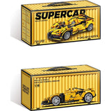 Supercar Pull-Back Building Blocks Set |422 PCS