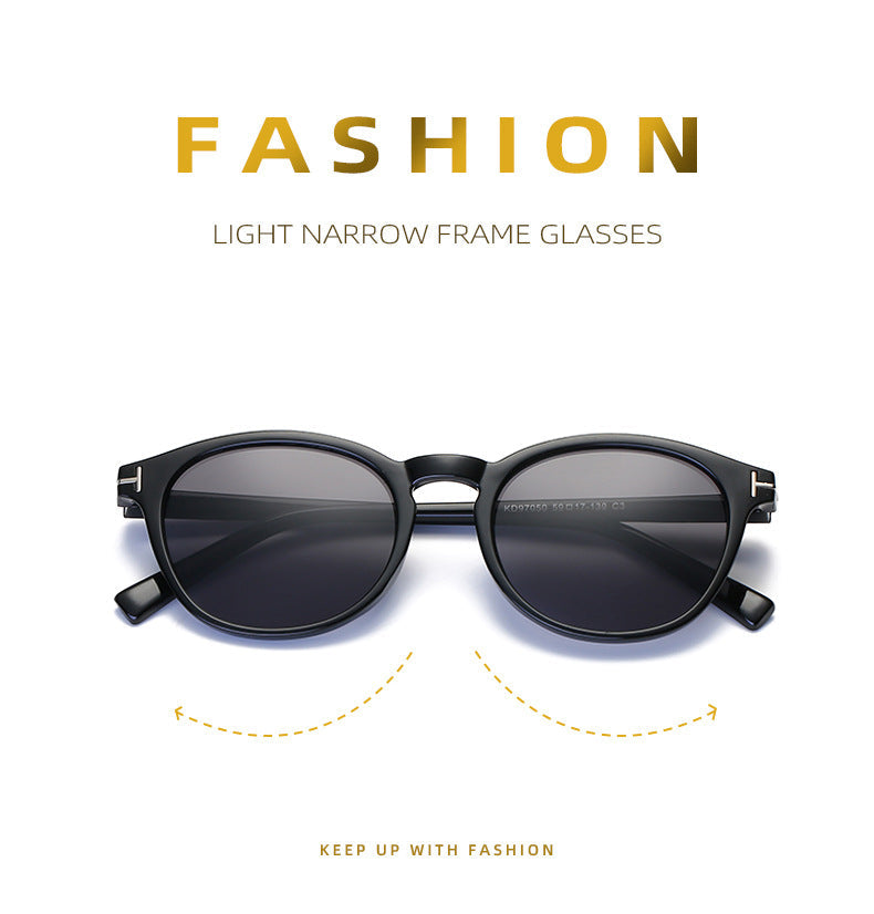 New Fashion Classic Round Vintage Punk Sunglasses