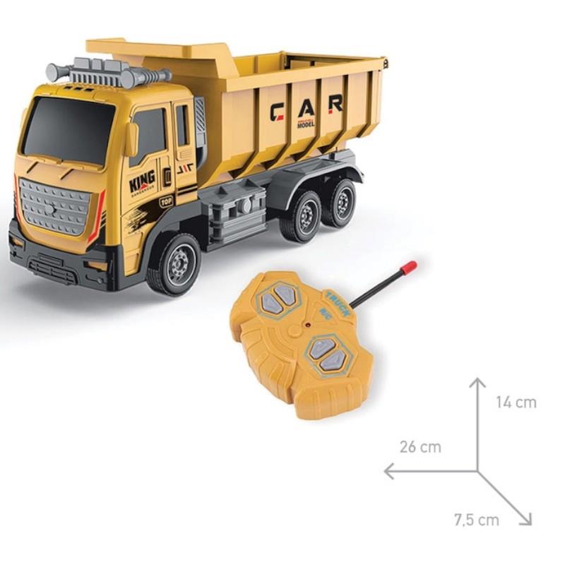 1:16 Scale Remote Control Dump Truck | Heavy-Duty Construction Vehicle