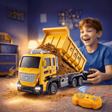 1:16 Scale Remote Control Dump Truck | Heavy-Duty Construction Vehicle