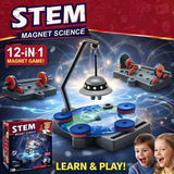 12-in-1 Magnetic Science Learning Kit | Hands-On Physics Experiment Set for Kids
