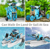 12-in-1 Solar Robot Kit for Kids – STEM Educational Building Set