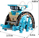 12-in-1 Solar Robot Kit for Kids – STEM Educational Building Set