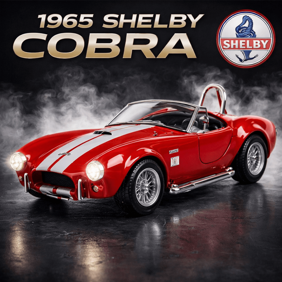 1:22 Scale Die-Cast 1965 Shelby Cobra 427 – Classic Performance Car Collectible