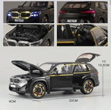 1:24 BMW Luxury Diecast SUV Model Car with Door Opener – Realistic, Stylish & Full of Action