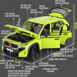 1:24 BMW Luxury Diecast SUV Model Car with Door Opener – Realistic, Stylish & Full of Action
