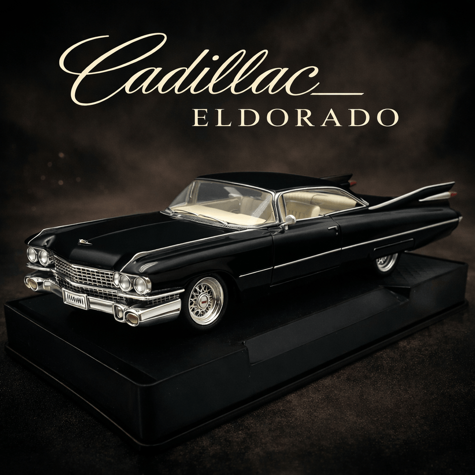 1:24 Cadillac Eldorado Diecast Model Car – Classic Vintage Collectible