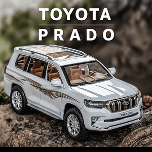 1:24 Prado Land Cruiser Alloy Metal Die-Cast Car