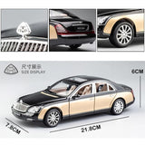 1:24 Scale Diecast Mercedes Benz Maybach | Luxury Executive Car Collectible
