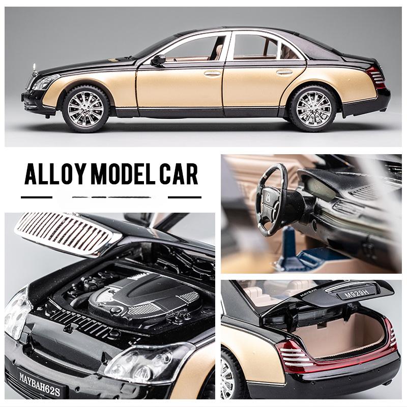 1:24 Scale Diecast Mercedes Benz Maybach | Luxury Executive Car Collectible
