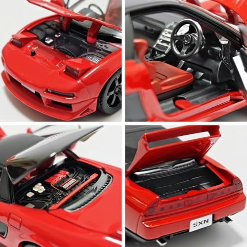 1:32 Honda Acura Model Car – JDM Alloy Sports Car with Lights & Pull-Back Action