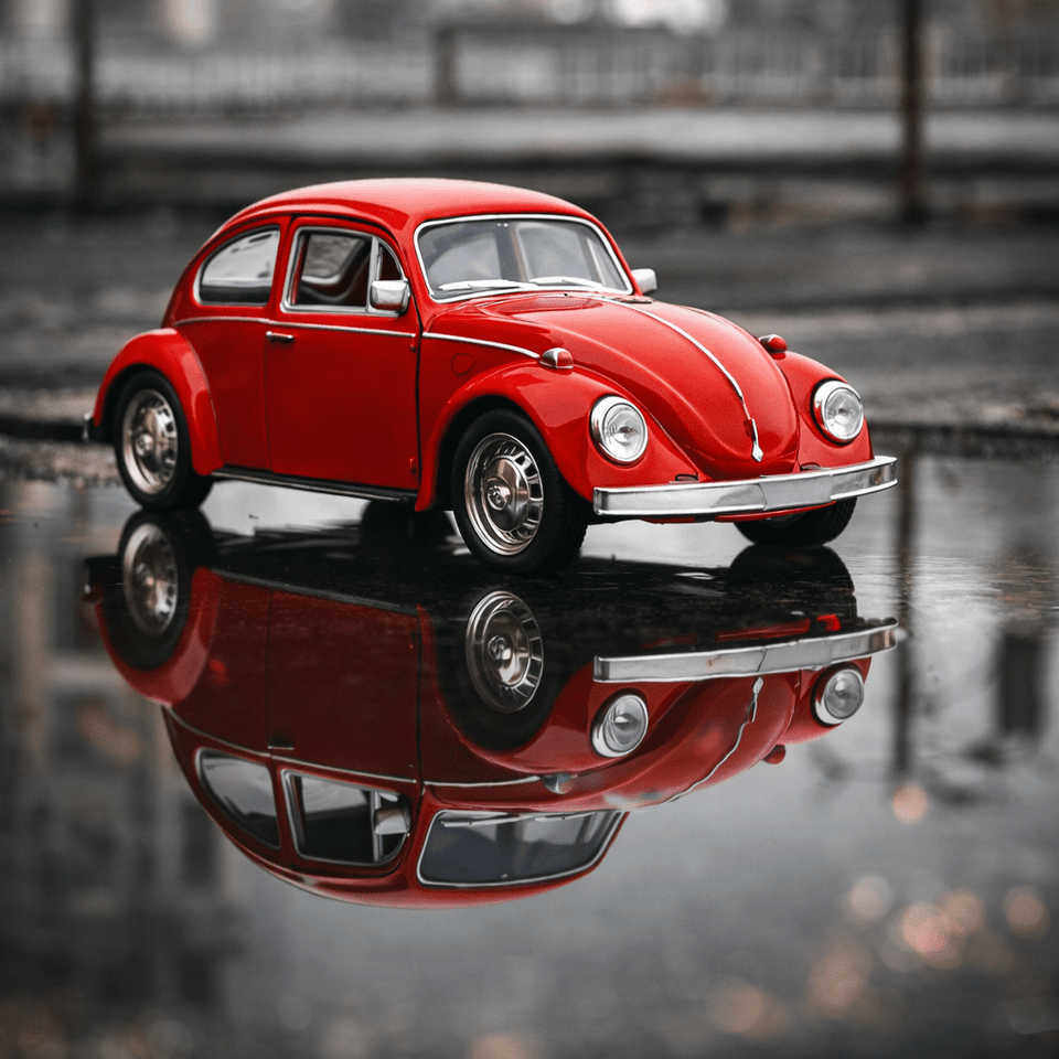 1:32 Scale Metal Volkswagen Beetle – Classic Diecast Model Car