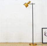 HASH-MART Nova Brass Golden Minimalist Floor Lamp