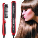 Professional Ceramic Electric Fast Hair Straightening Brush