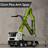 1:50 Fire Rescue Crane Truck – Diecast Construction Vehicle Model