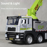 1:50 Fire Rescue Crane Truck – Diecast Construction Vehicle Model