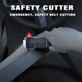 Multifunction Emergency Hammer Flashlight with Power Bank