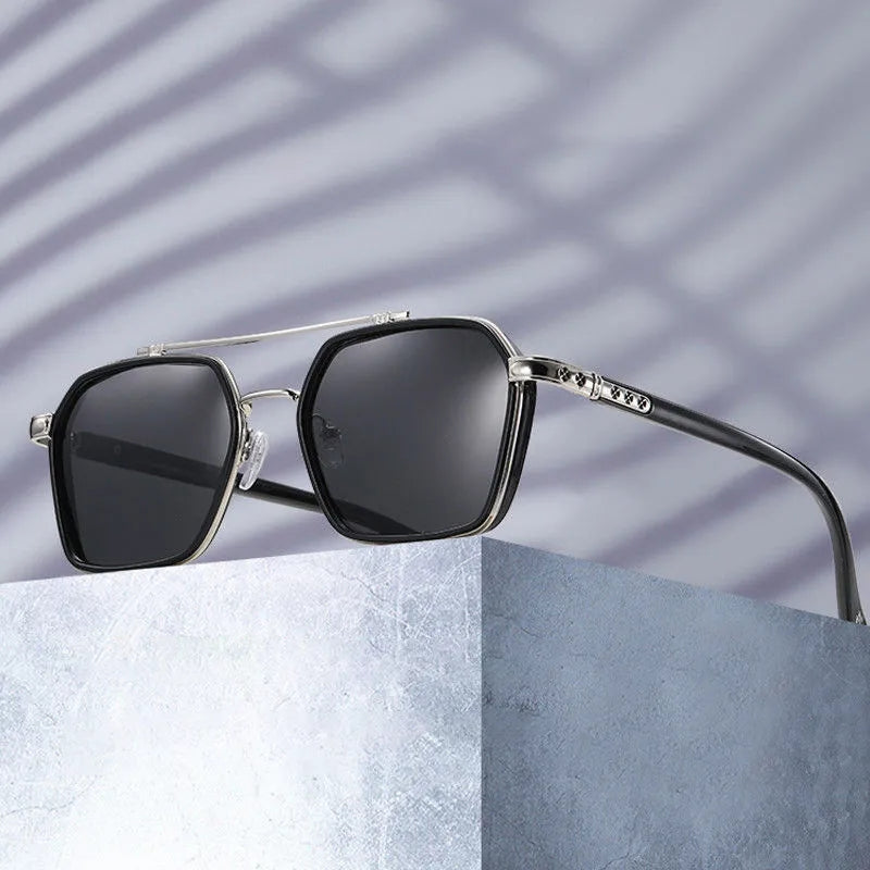 Premium Quality Retro Streampunk Luxury Brand Sunglasses
