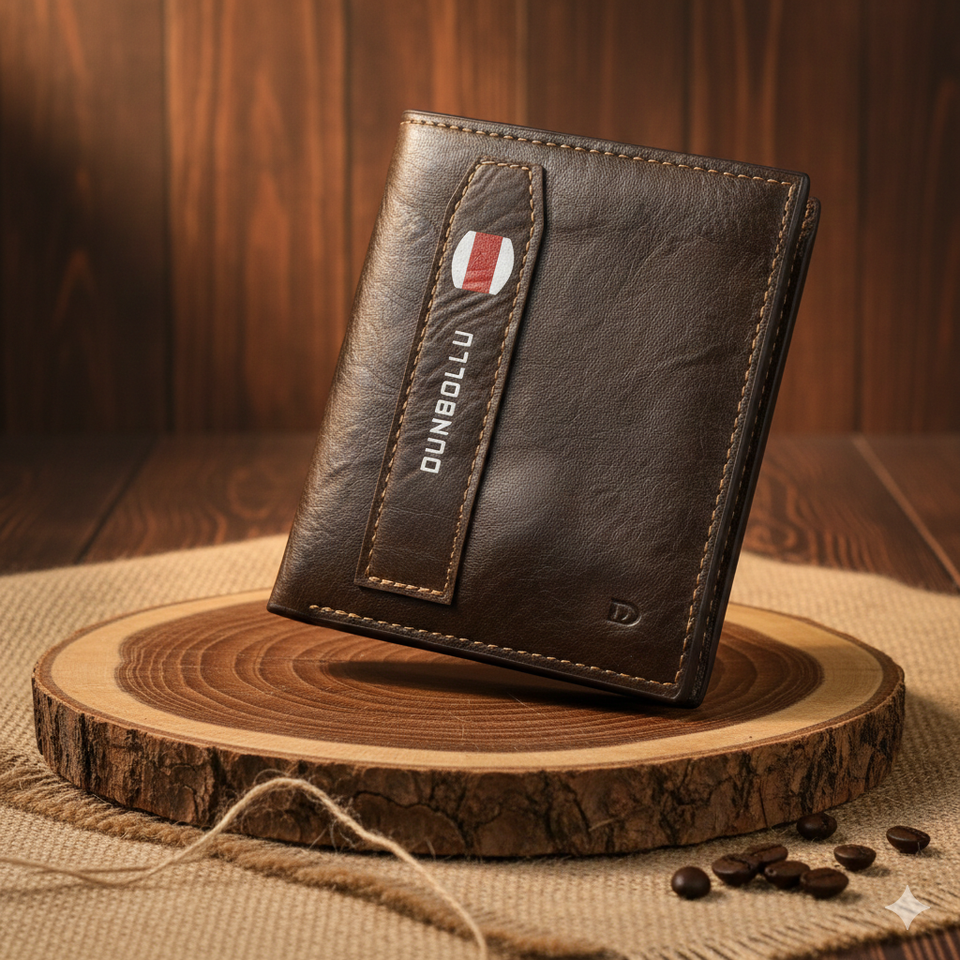 WESTAL Business Short Leather Wallet, cardholder