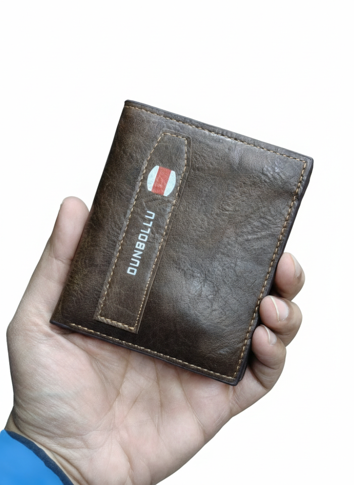 WESTAL Business Short Leather Wallet, cardholder