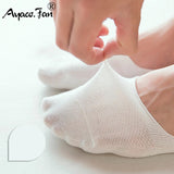 5 Pairs/lot Men's Invisible Cotton Breathable Socks