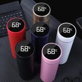 Temperature Display Vacuum Insulated Water Bottle