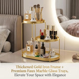 3-Tier Golden Vanity Stand