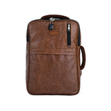 Leather Convertible Backpack + Anti-Theft Keyless Lock (3 In 1)