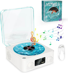 Bluetooth Speaker with Water Ripple