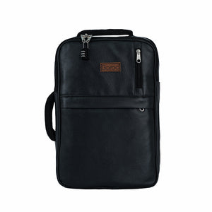 Leather Convertible Backpack + Anti-Theft Keyless Lock (3 In 1)