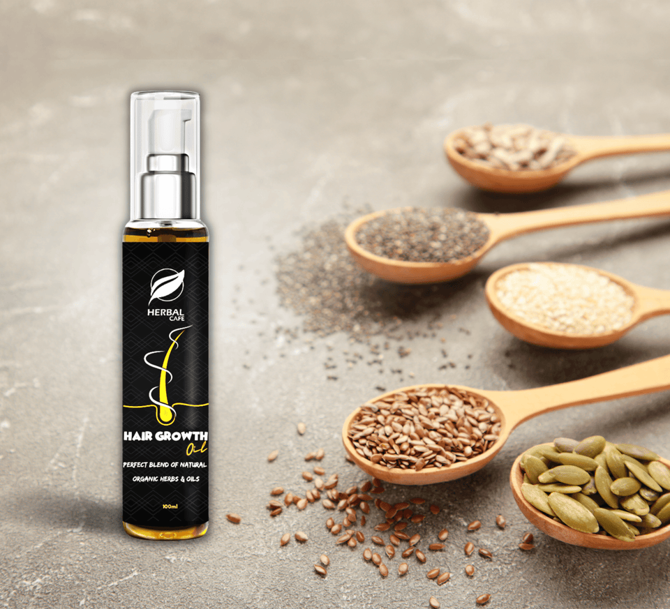 Hair Growth Oil - Herbal Cafe Pakistan