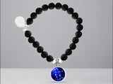 Stars Constellation Beaded Bracelet (Black)