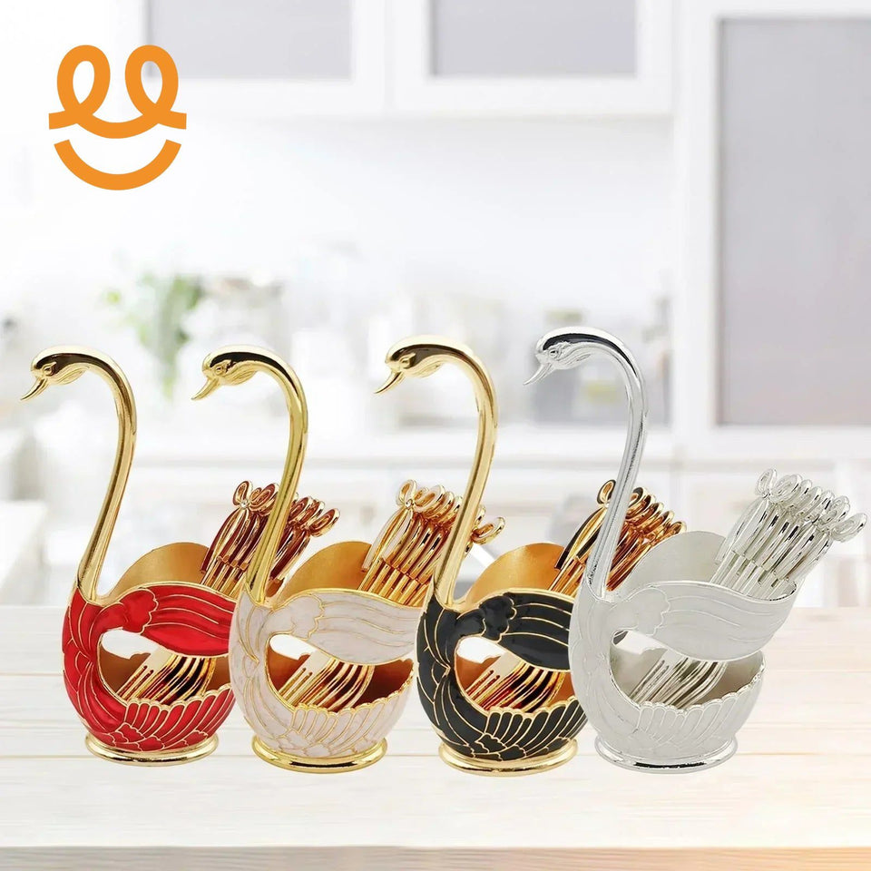 Swan Figurines & Luxury Ornaments in Pakistan - Premium Home Decor