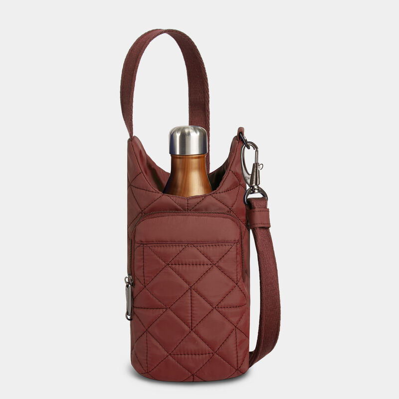 Crossbody Bag W/ Water-Bottle Compartment