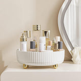 360° Rotating Luxury Cosmetic Partition Organizer Tray