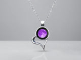 Heart-Link Necklace (Luna In Color)