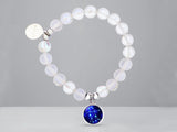Stars Constellation Beaded Bracelet (White)