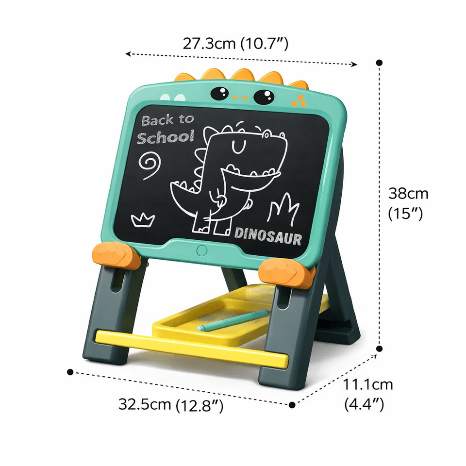 2-in-1 Artist Drawing Board Easel – Creative Painting & Writing Board for Kids