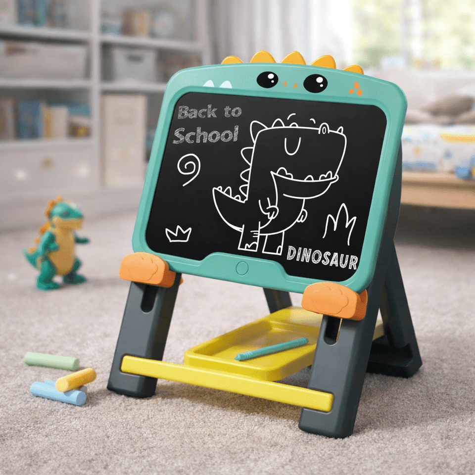 2-in-1 Artist Drawing Board Easel – Creative Painting & Writing Board for Kids