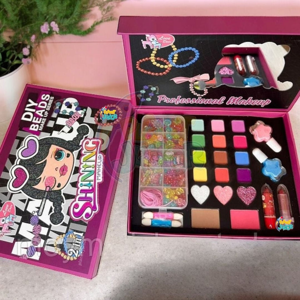 2 in 1 Beads & Makeup Kit