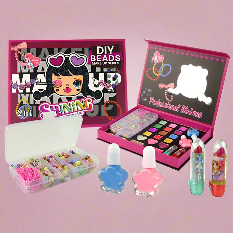 2 in 1 Beads & Makeup Kit