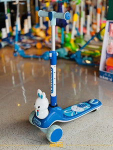 2 in 1 Bunny Scooty With Light-Up Wheels