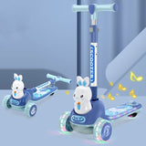 2 in 1 Bunny Scooty With Light-Up Wheels