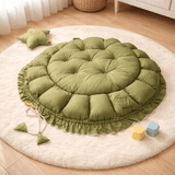 2-in-1 Reversible Baby Sleeping Cot – Soft Round Nest Bed for Newborn
