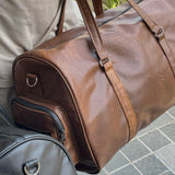 Premium Leather Duffle Bag +  🚨 Free Crossbody Bag 🔥