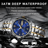 Branded Stainless Steel Business Quartz Watch