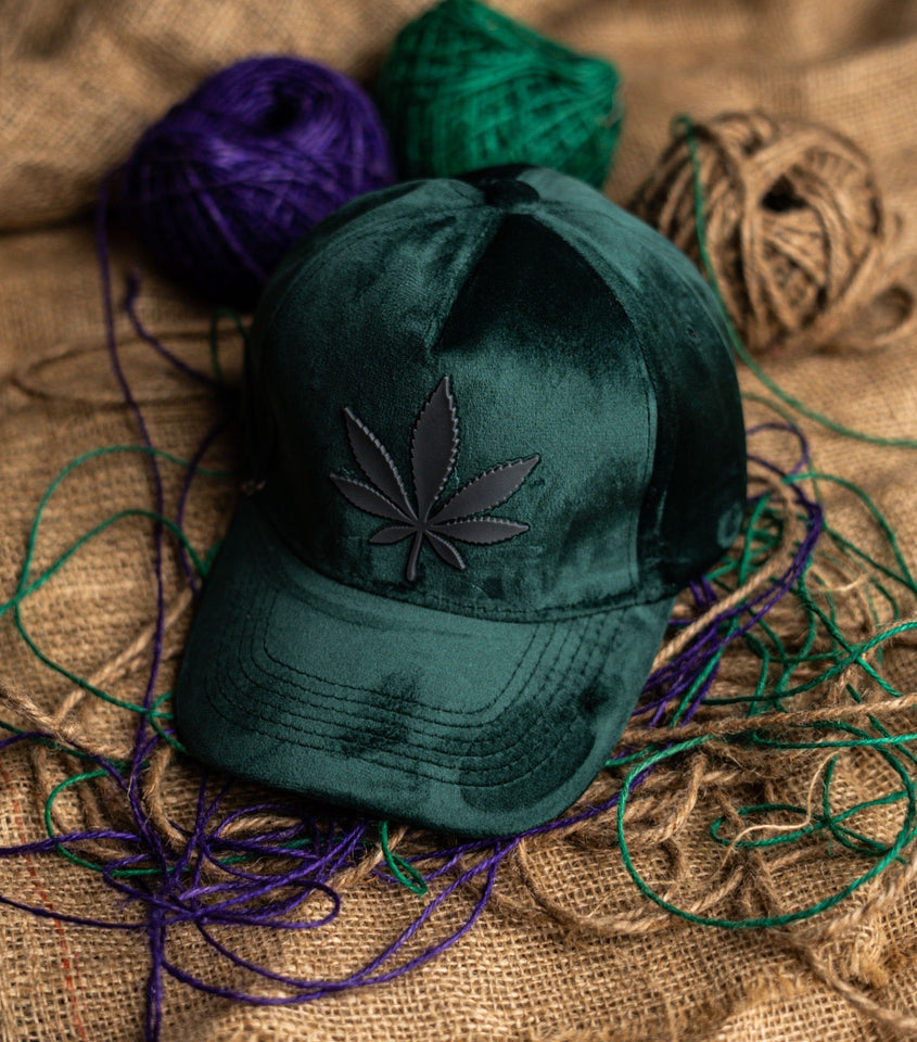 Green Maple Suede Cap
