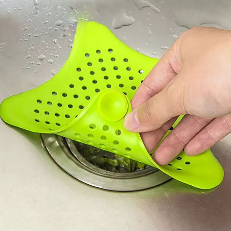 4Pcs Sewer Outfall Strainer Bathroom Sink Filter Antiblocking