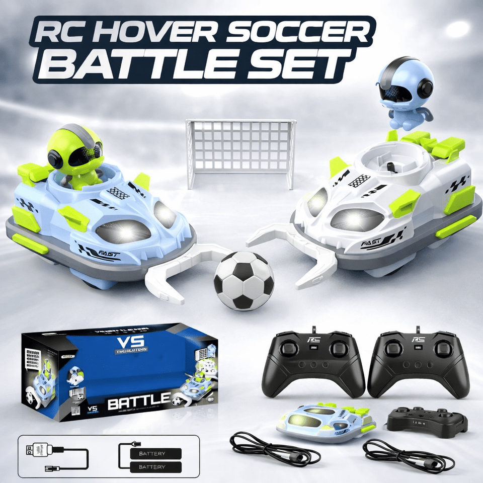2.4G RC Dual Battle Bumper Cars – Rechargeable Two-Player Set with Light & Sound